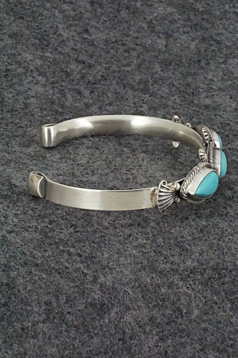 Turquoise & Sterling Silver Bracelet - Bobby Platero
