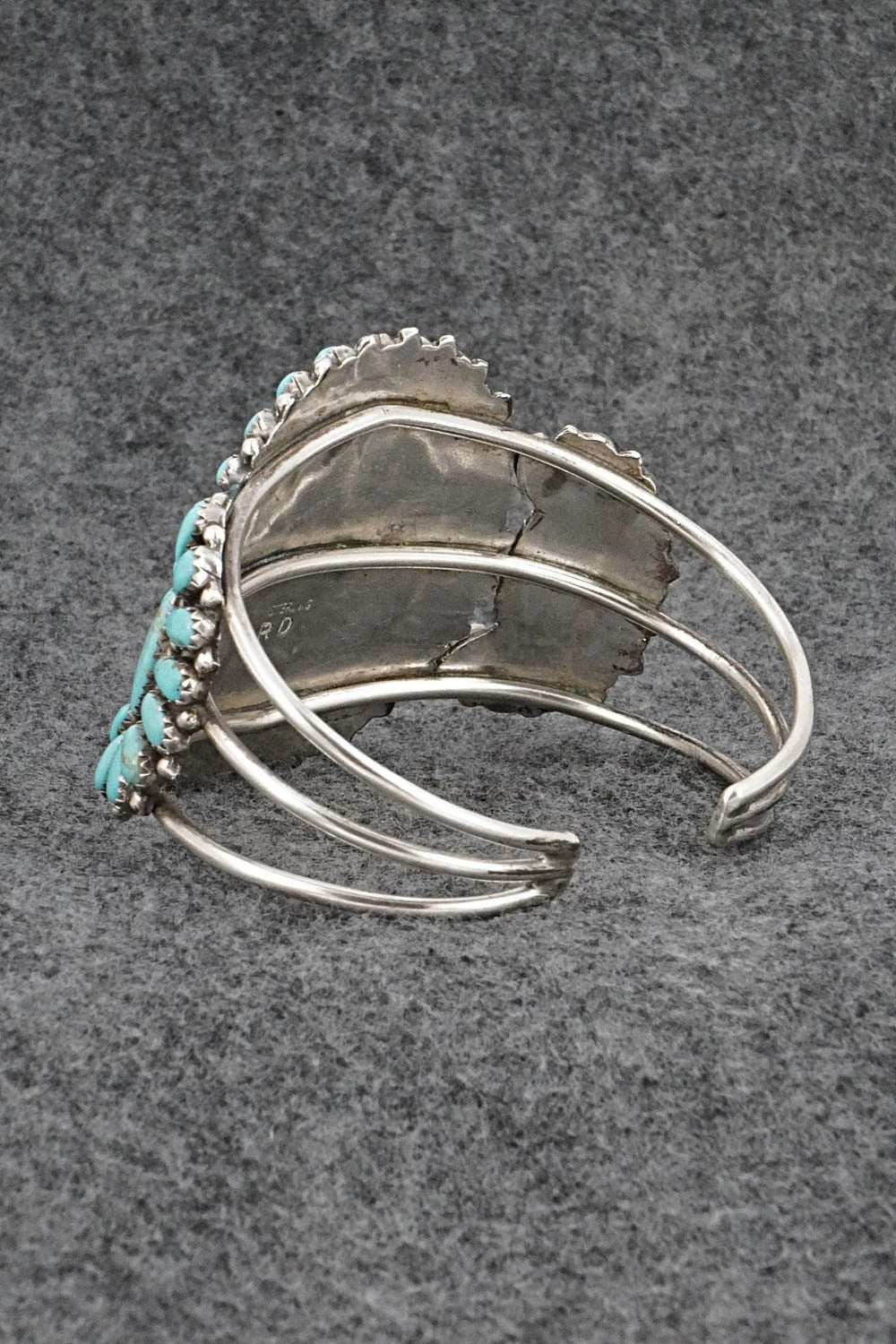Turquoise & Sterling Silver Vintage Bracelet