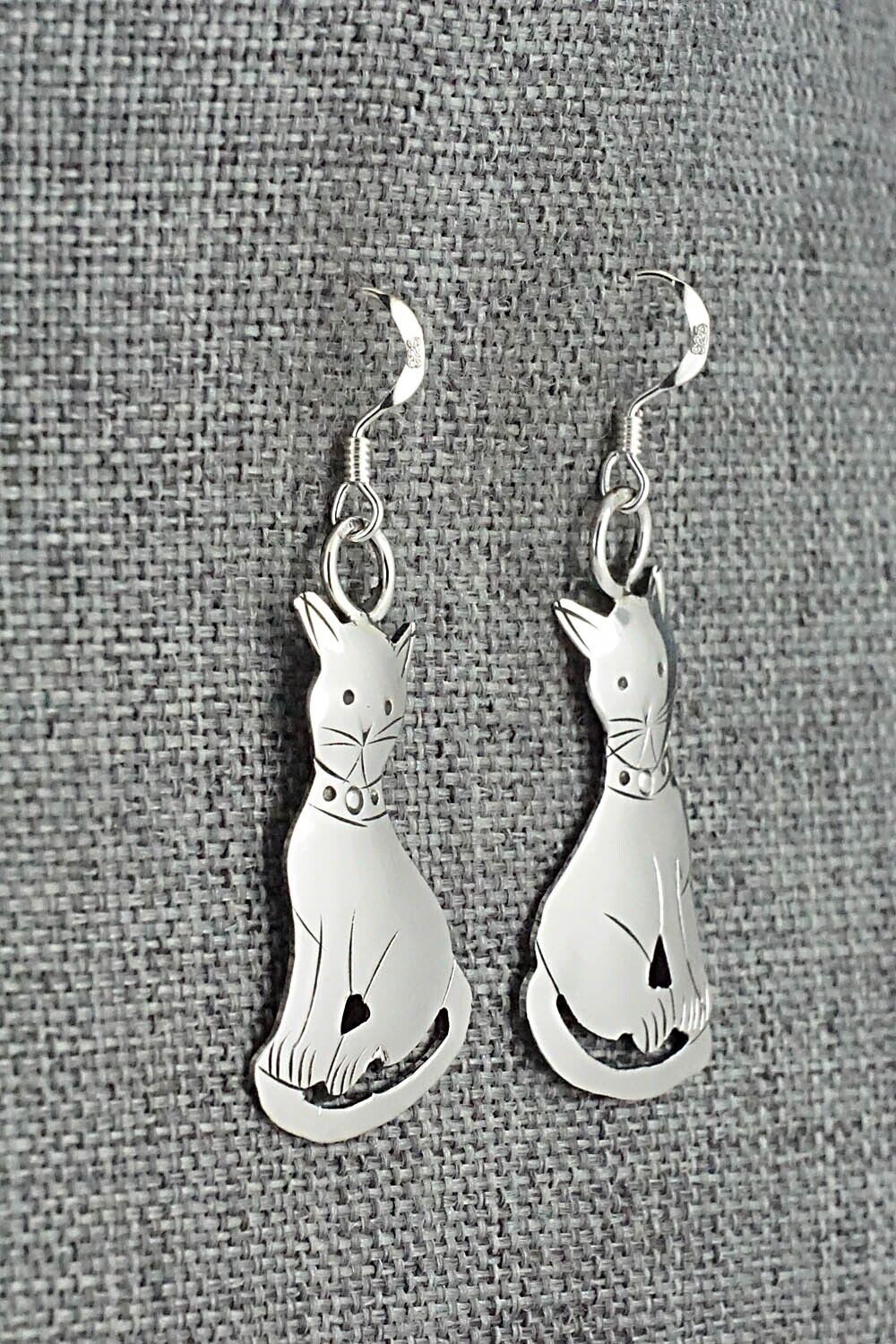 Sterling Silver Earrings - Louise Yazzie