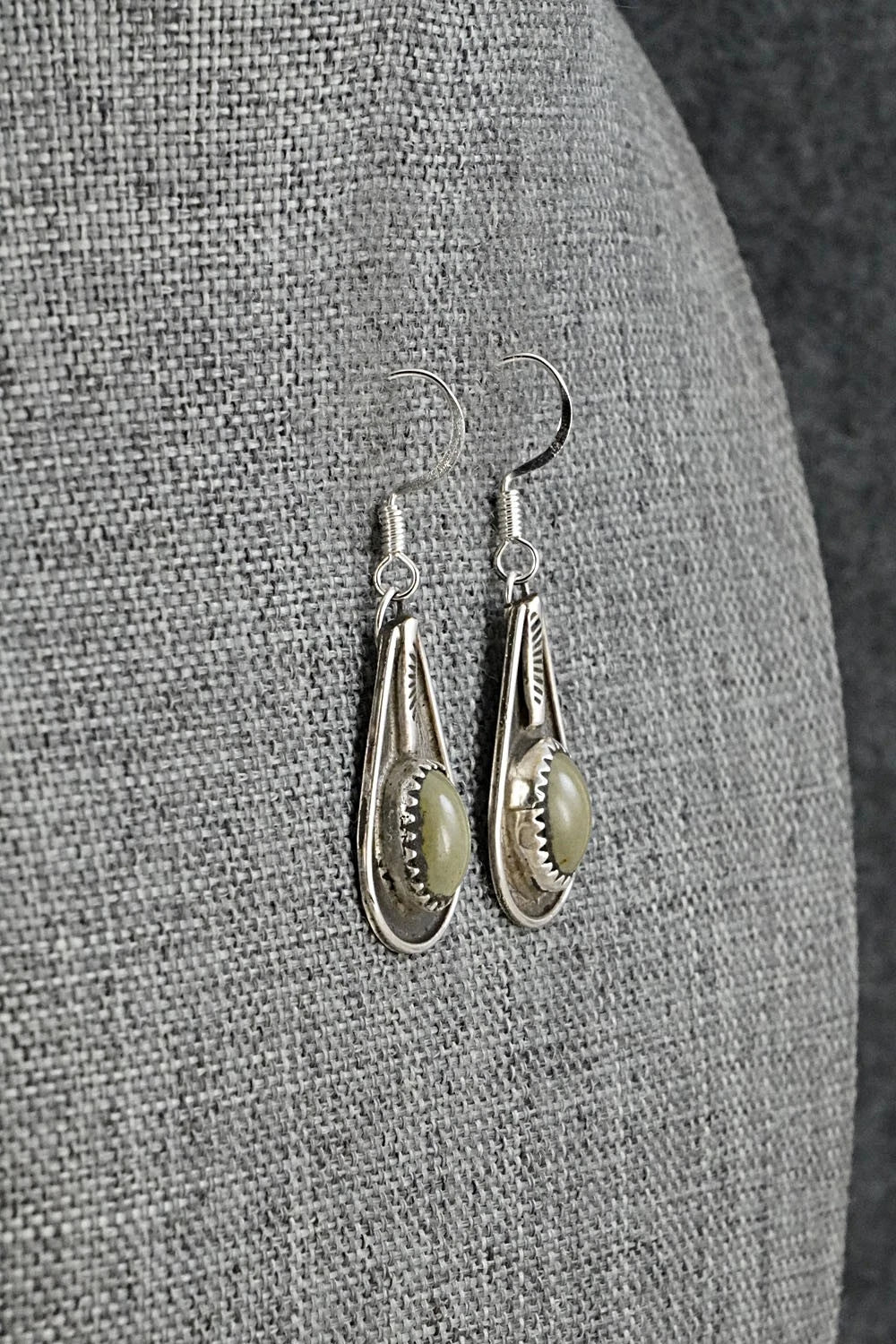 Turquoise & Sterling Silver Earrings - Priscilla Reeder