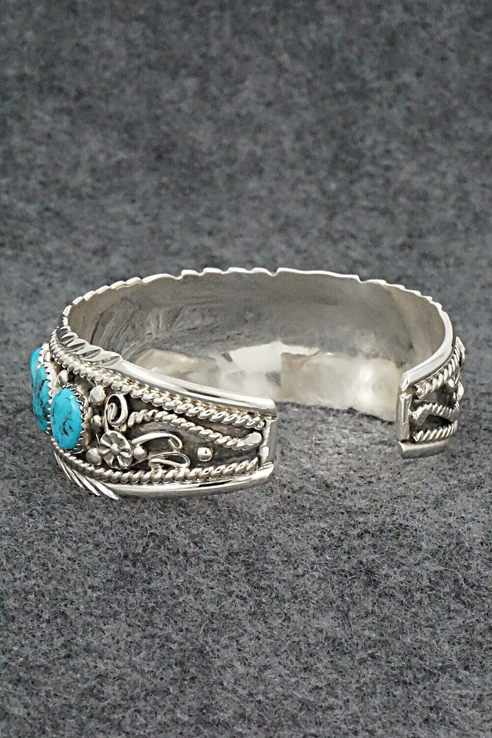 Turquoise & Sterling Silver Bracelet - Martin Muskett