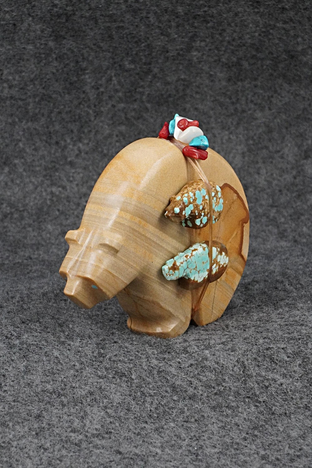 Bear Zuni Fetish Carving - Farlan & Paulette Quam