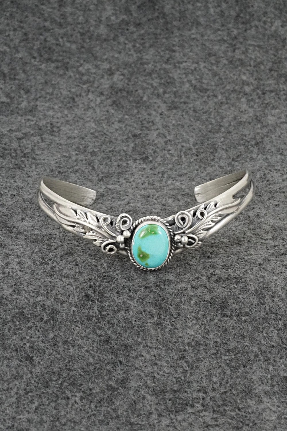 Turquoise & Sterling Silver Bracelet - Jemson Henio