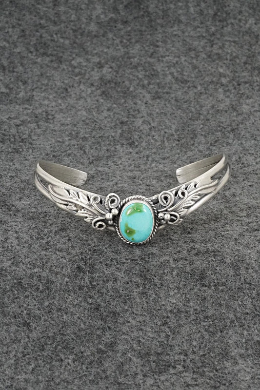 Turquoise & Sterling Silver Bracelet - Jemson Henio