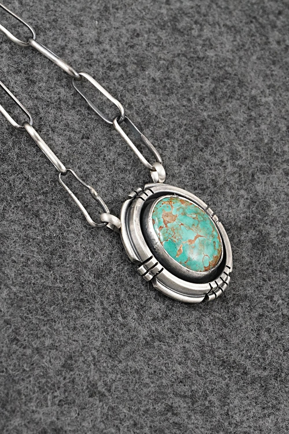 Turquoise & Sterling Silver Necklace - Daniel Benally
