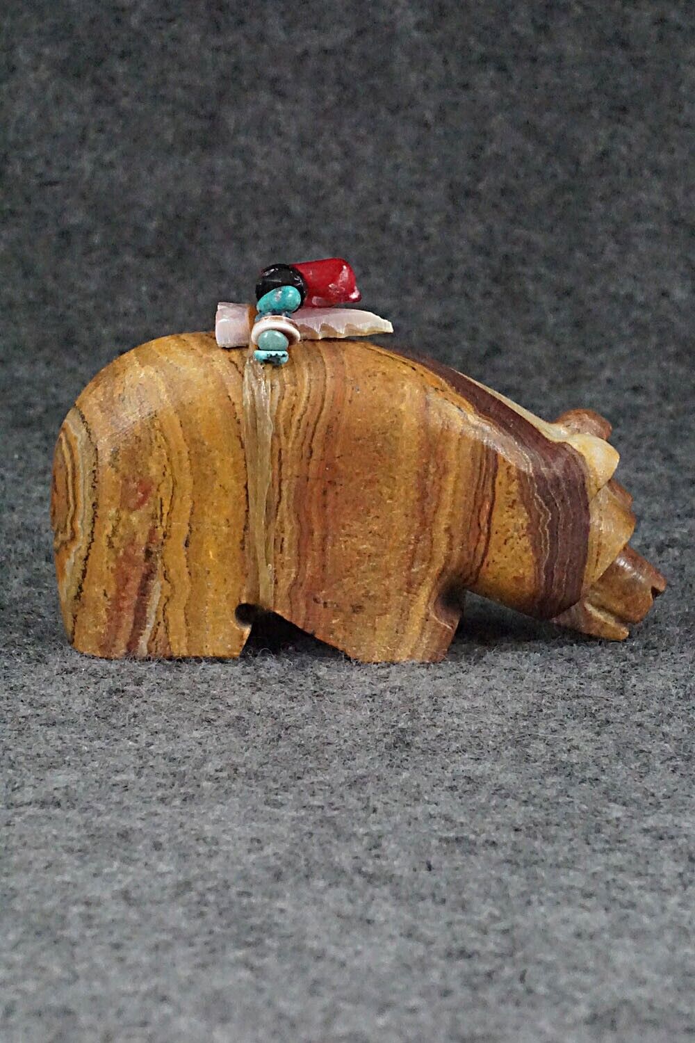 Bear Zuni Fetish Carving - Douglas Martza