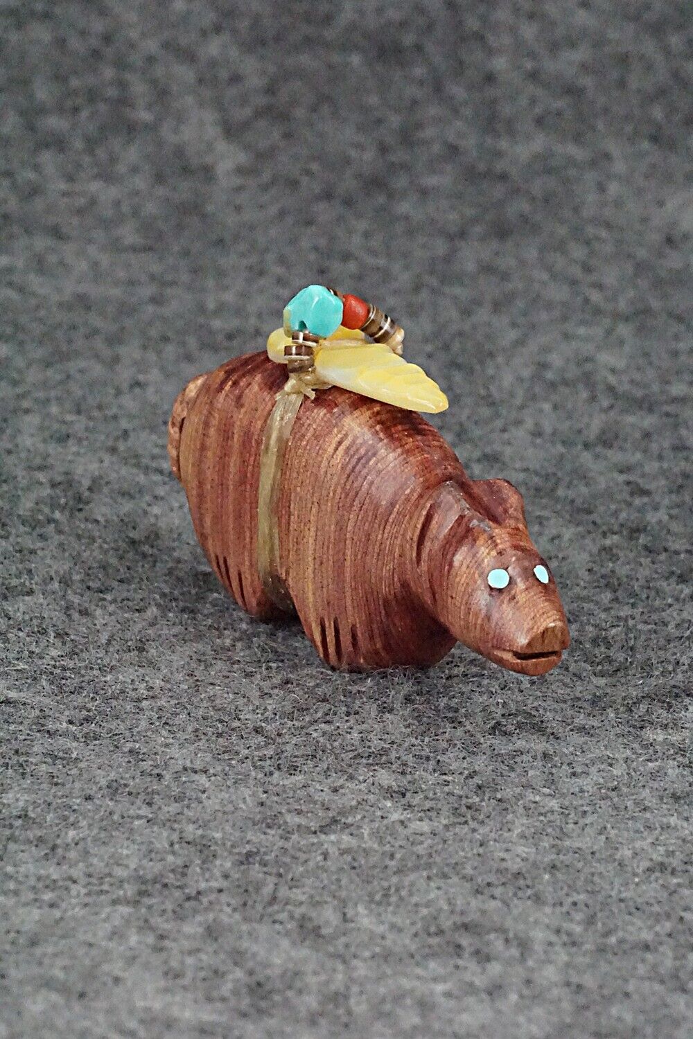 Bear Zuni Fetish Carving - Peter Gasper