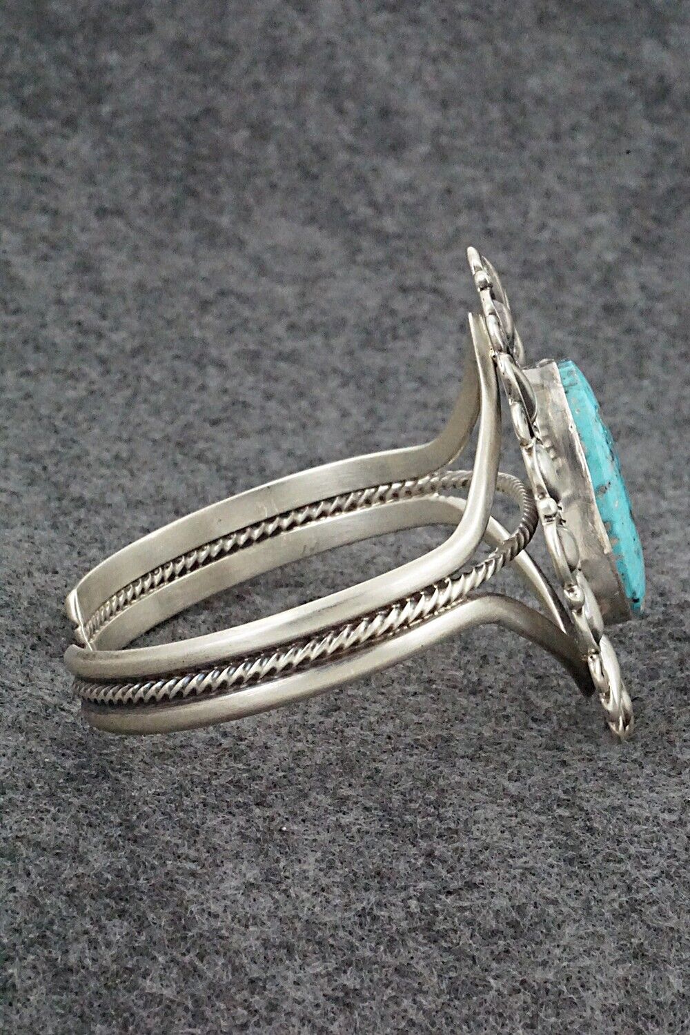 Turquoise & Sterling Silver Bracelet - Derrick Gordon