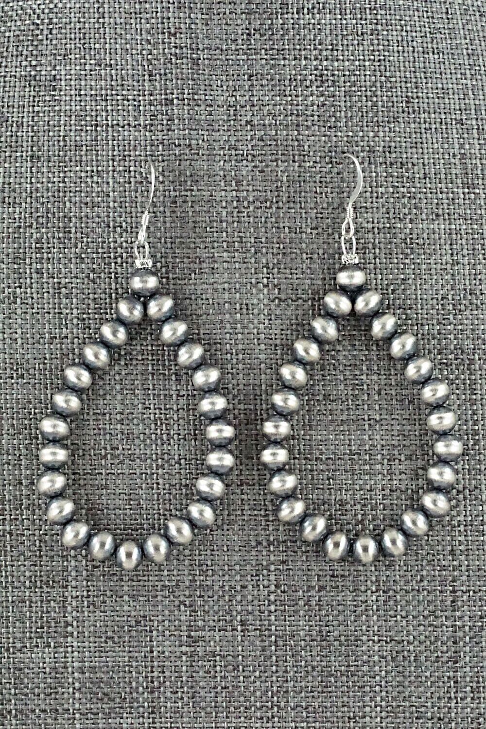 Sterling Silver Beaded Earrings - Louise Joe