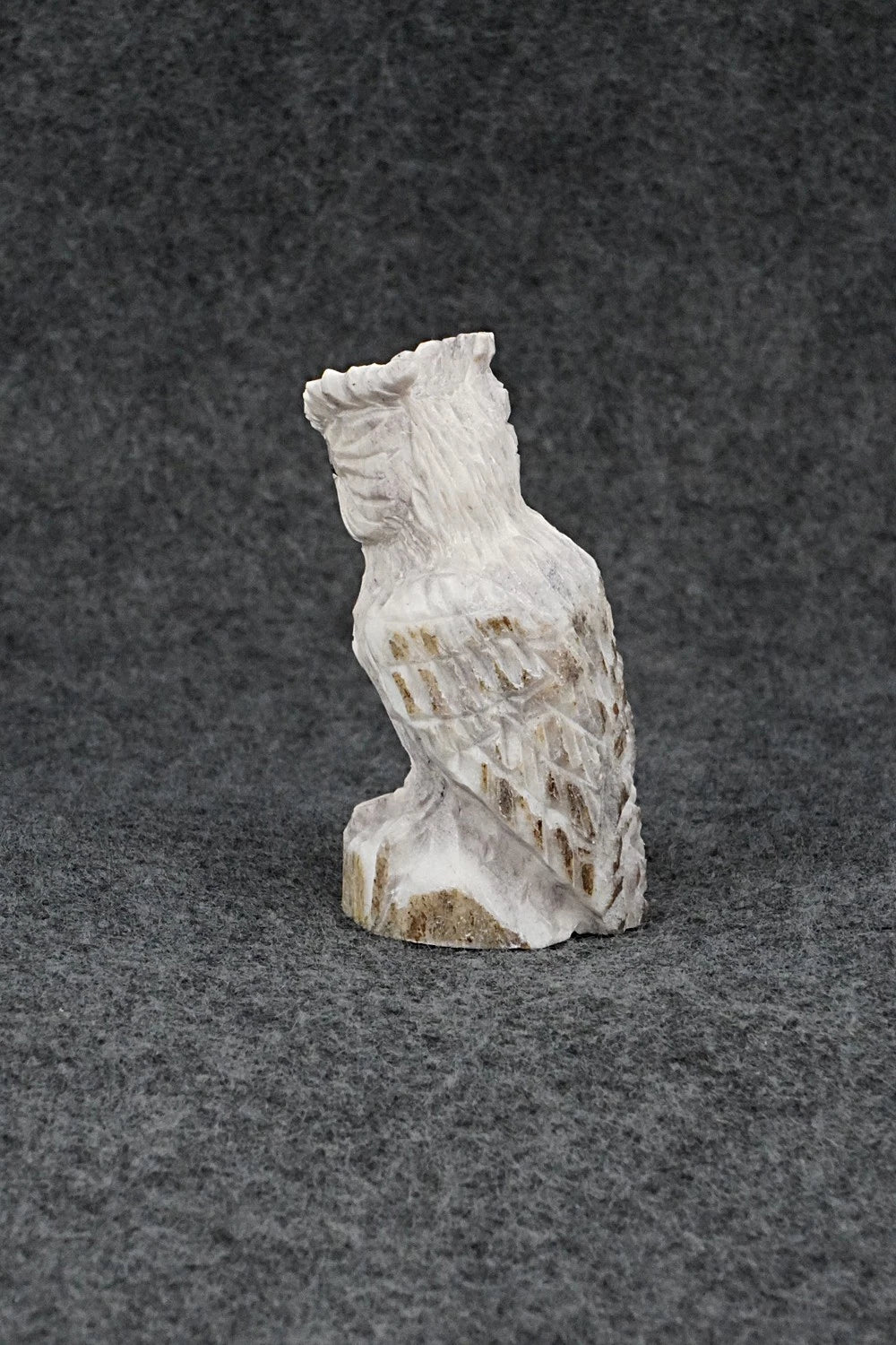 Owl Zuni Fetish Carving - Chris Peina