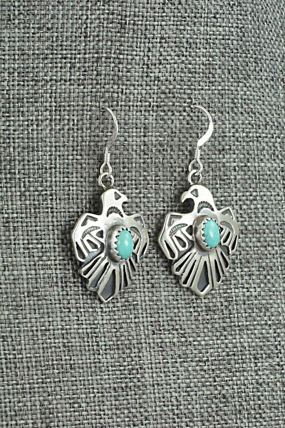 Turquoise & Sterling Silver Earrings - Paige Gordon