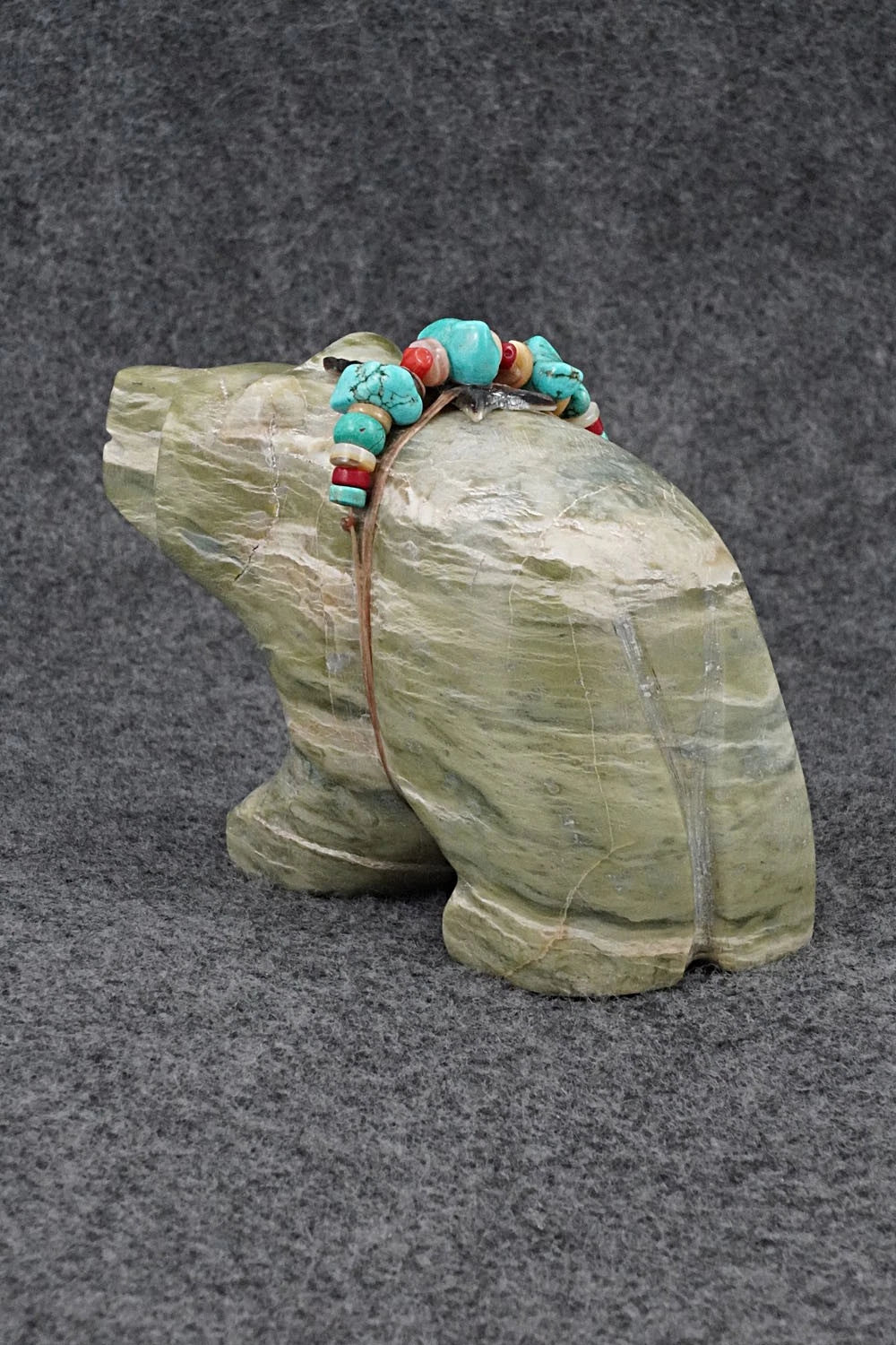 Bear Zuni Fetish Carving - Darrell Westika