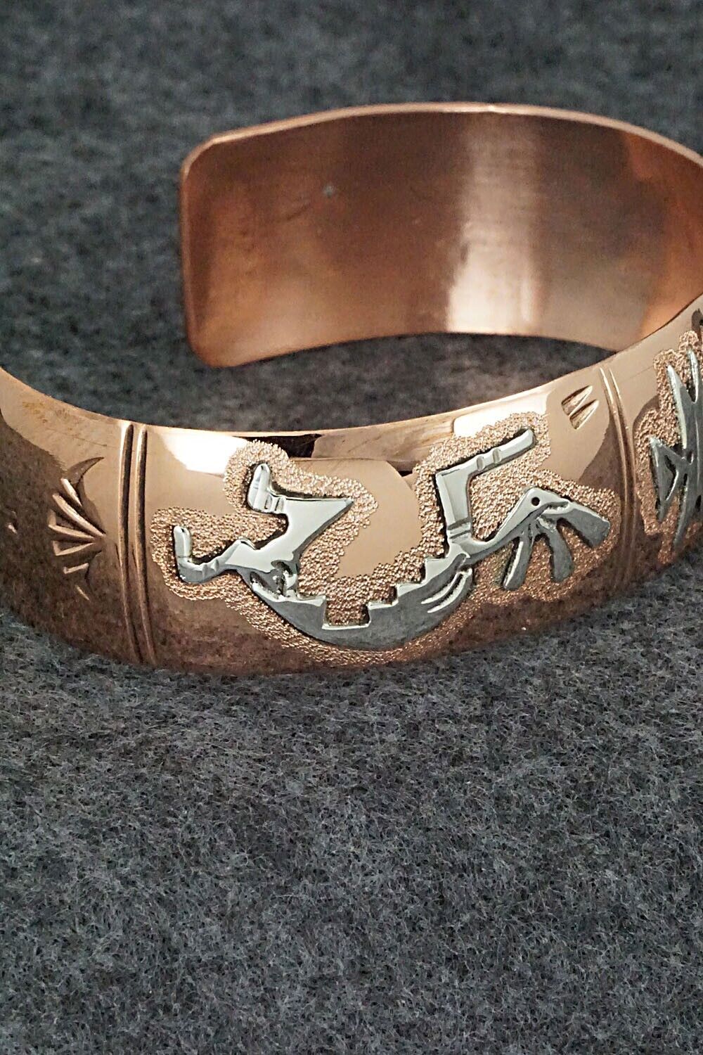 Copper & Sterling Silver Bracelet - Charlene Begay