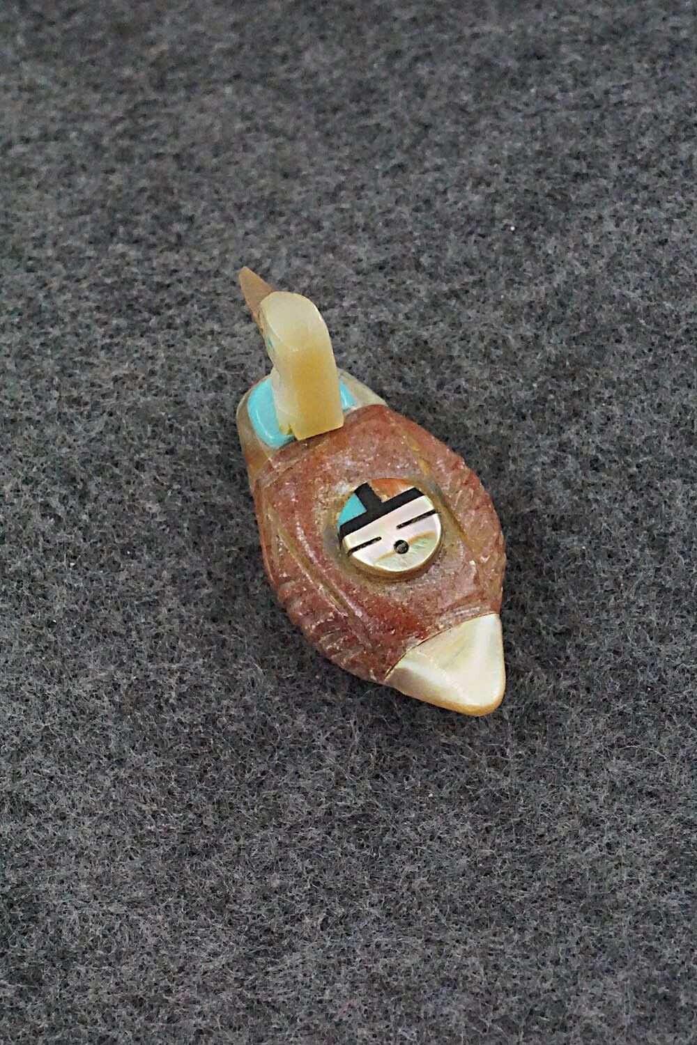 Duck Zuni Fetish Carving - Darrin Boone