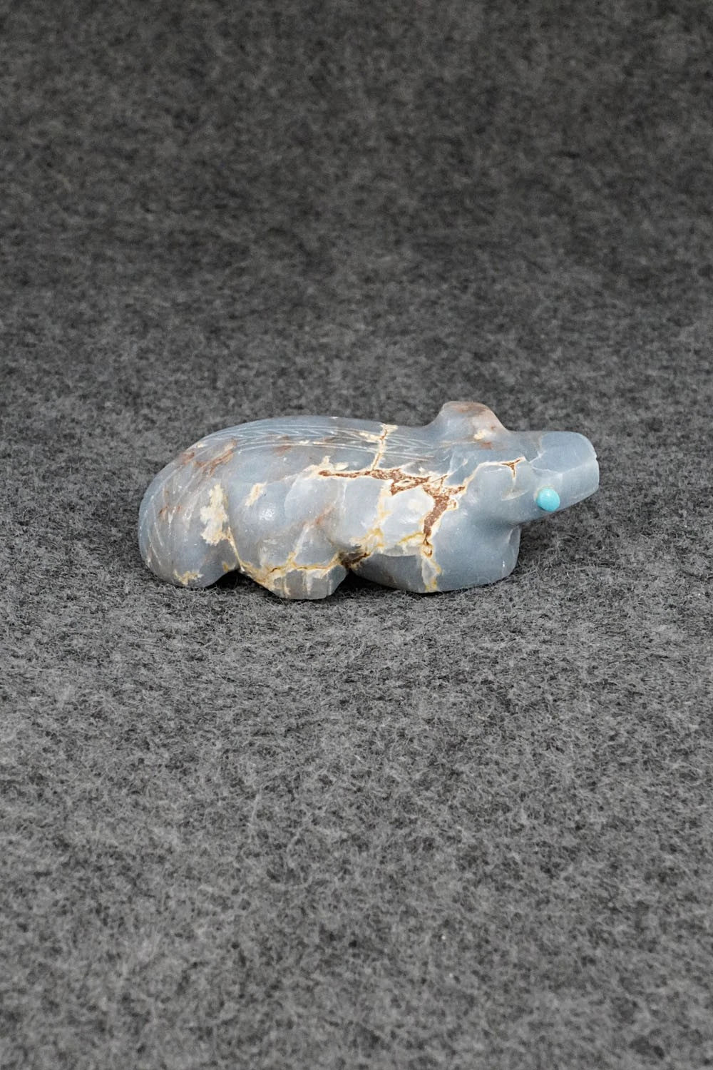 Badger Zuni Fetish Carving - Cody Chavez