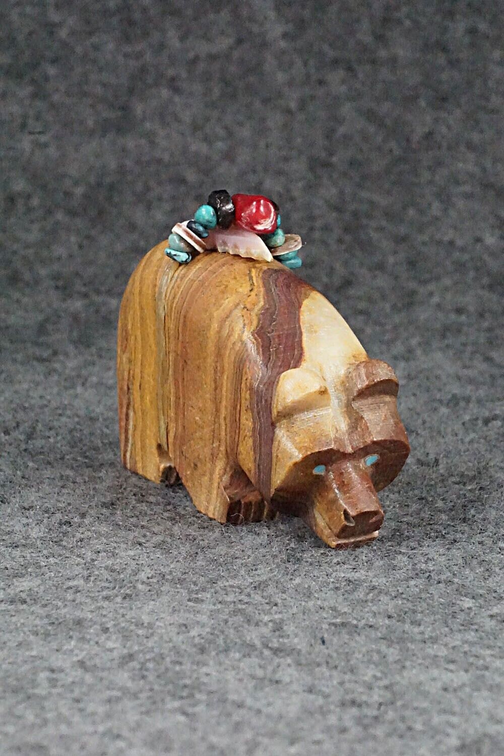 Bear Zuni Fetish Carving - Douglas Martza