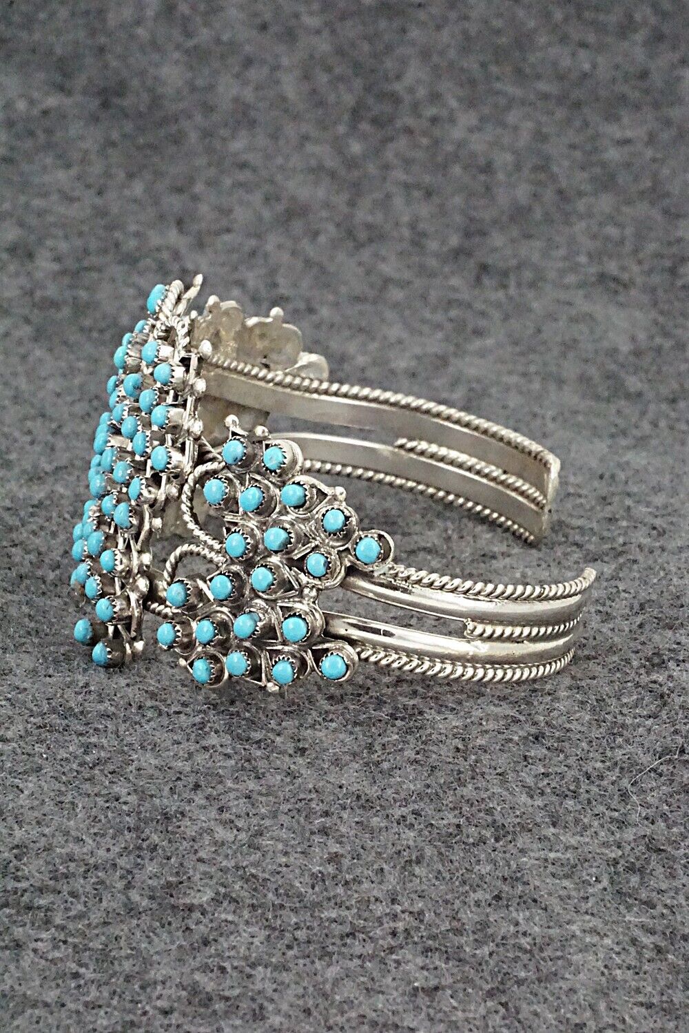 Turquoise & Sterling Silver Bracelet - Wayne Johnson