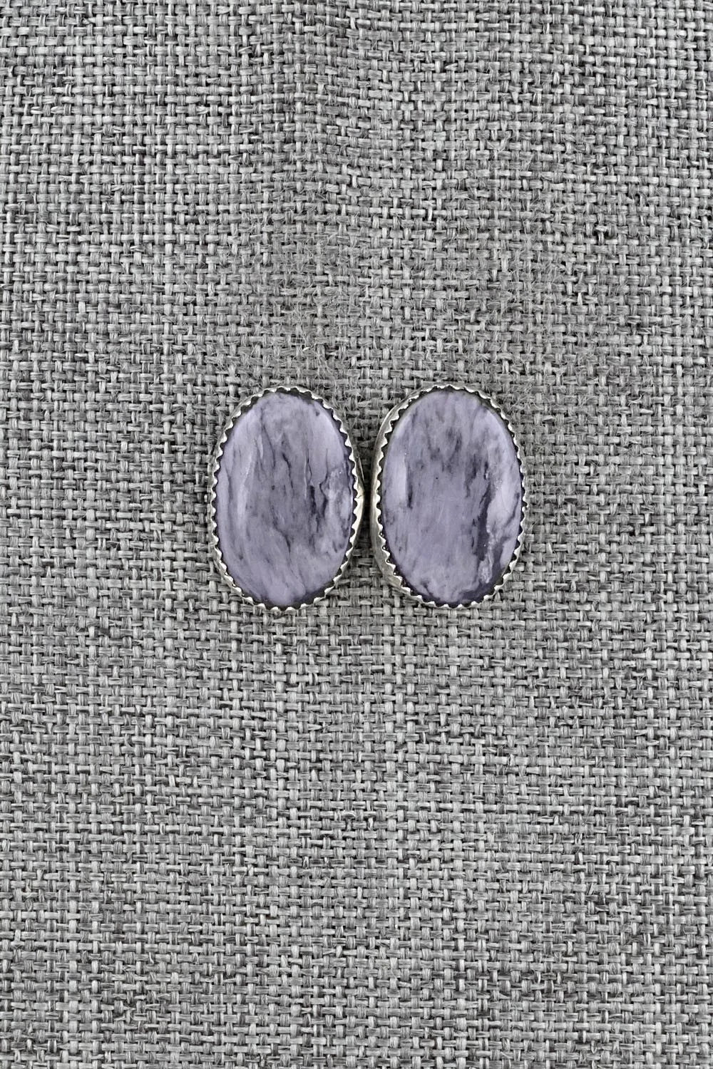 Morado & Sterling Silver Earrings - Murray Hannaweeka