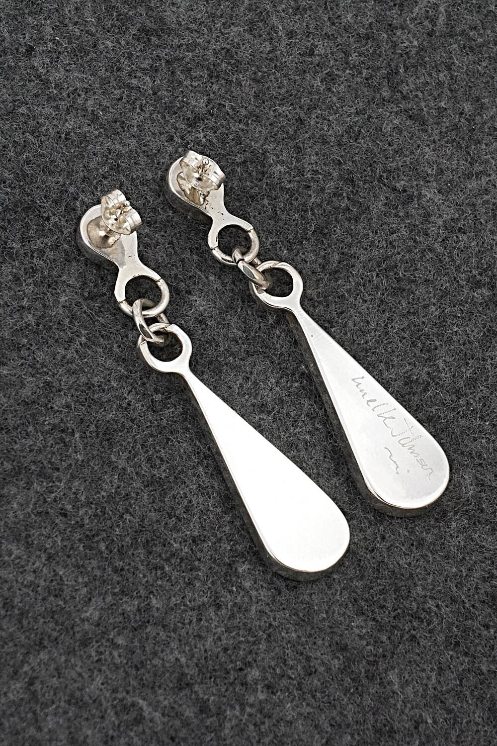 Turquoise & Sterling Silver Earrings - Lynette Johnson