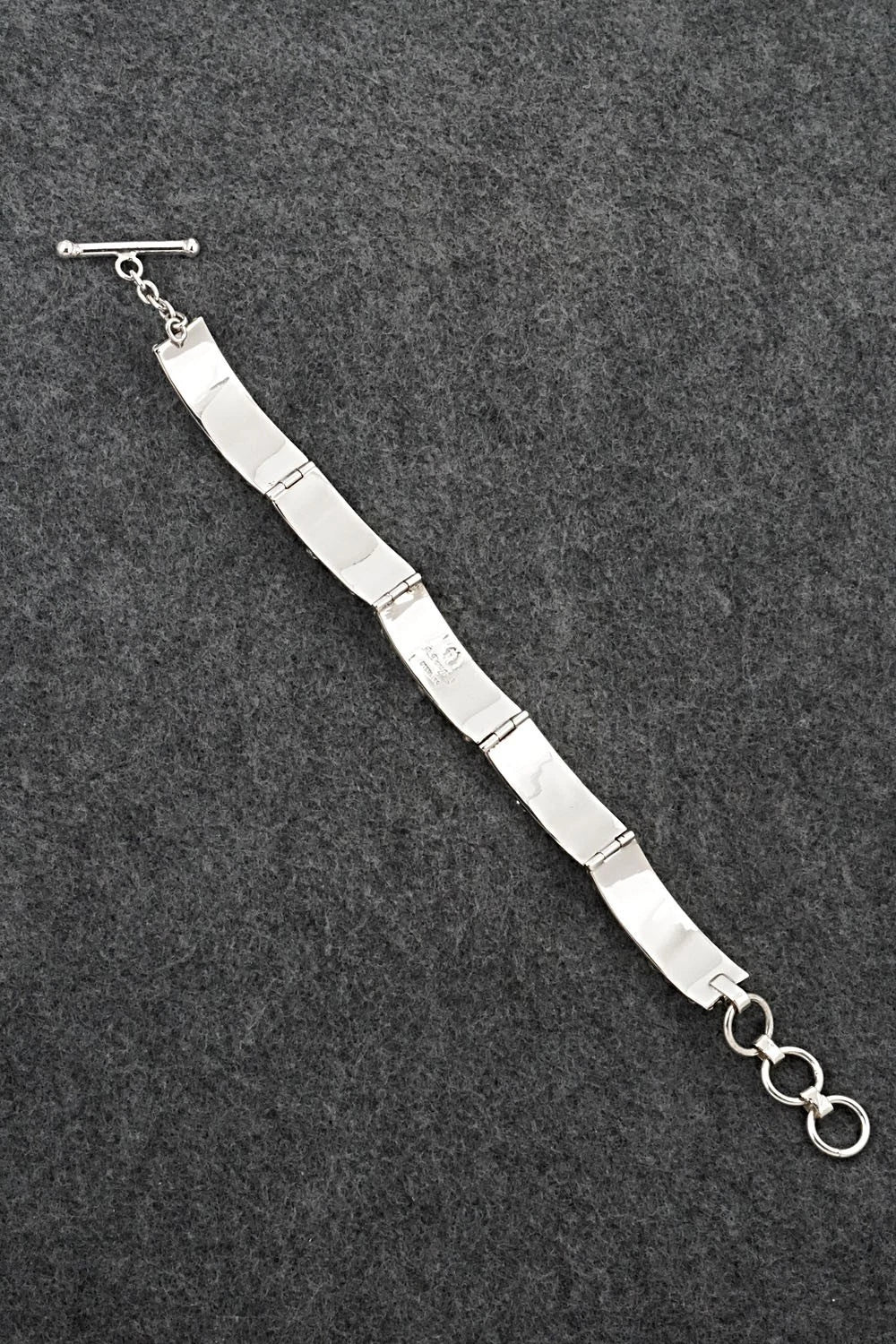 Sterling Silver Link Bracelet - Akee Douglas