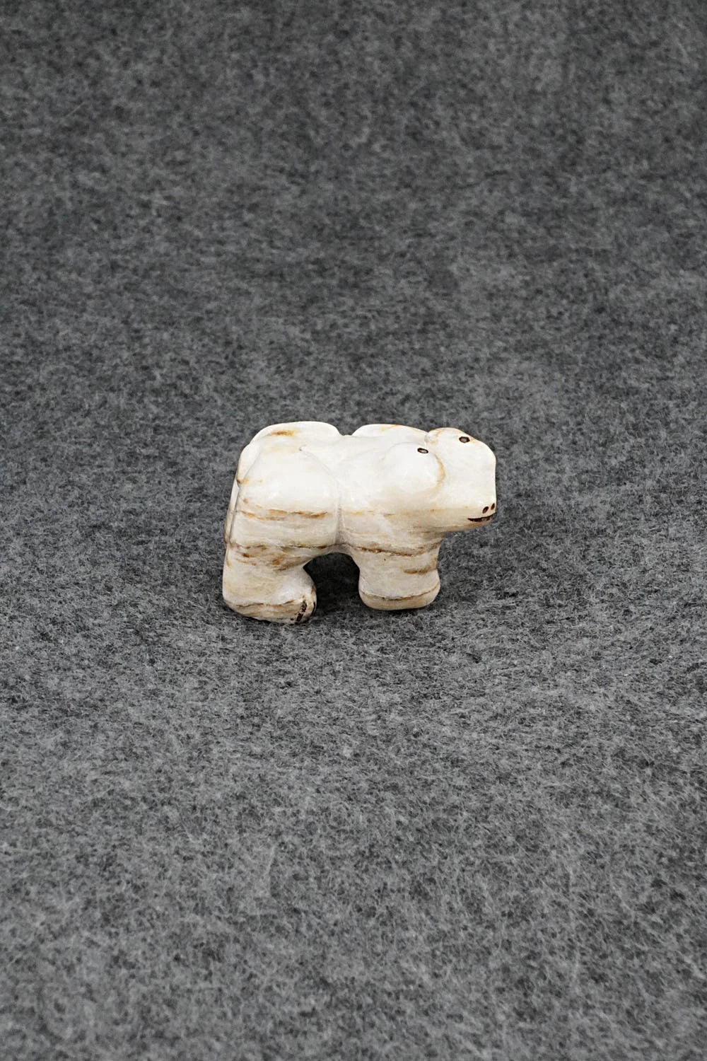 Frog Zuni Fetish Carving - Rick Kallestewa