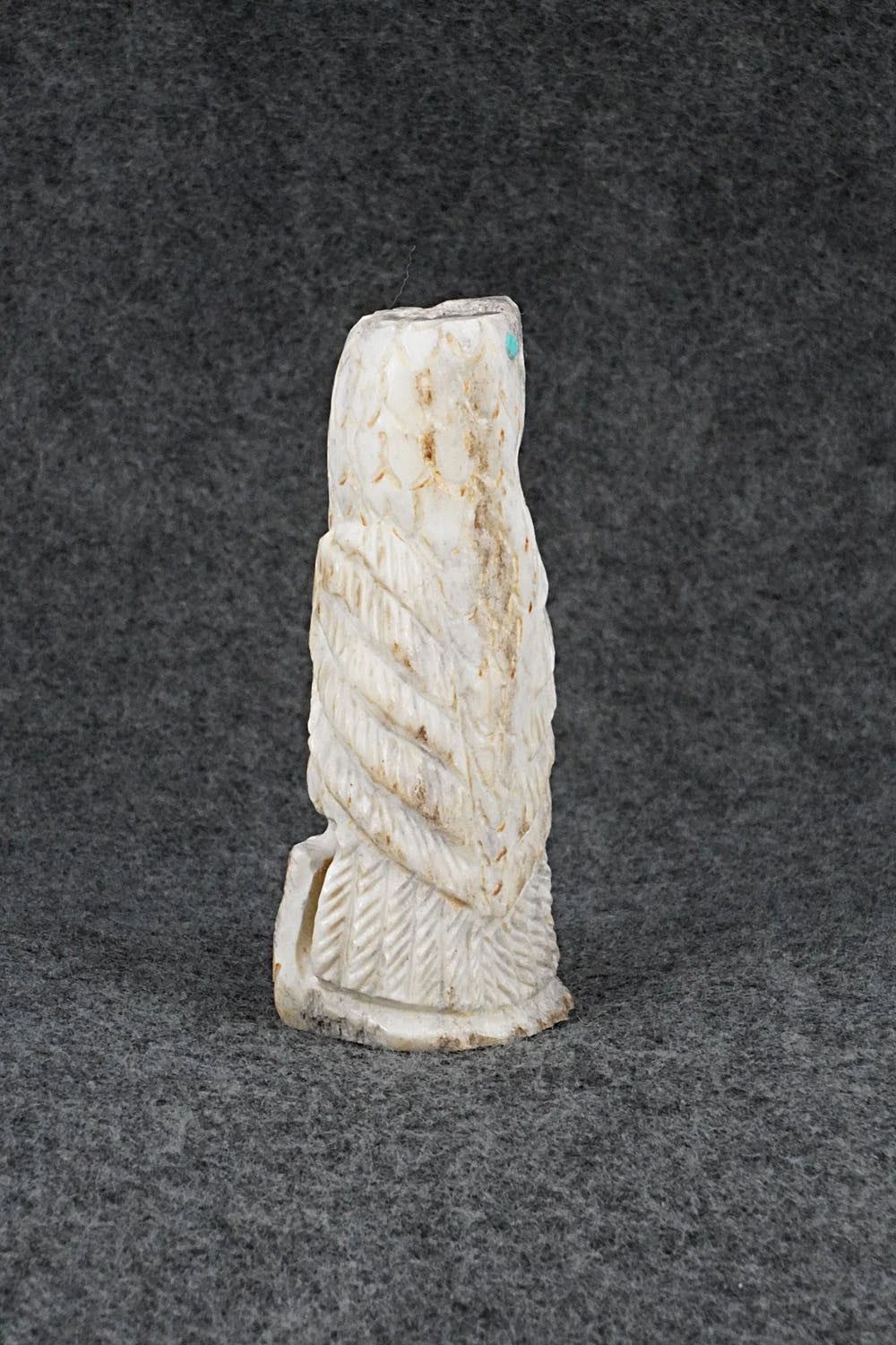 Eagle Zuni Fetish Carving - Garrick Weeka