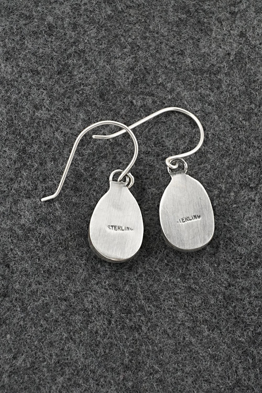 Turquoise & Sterling Silver Earrings - Rosemary Saunders