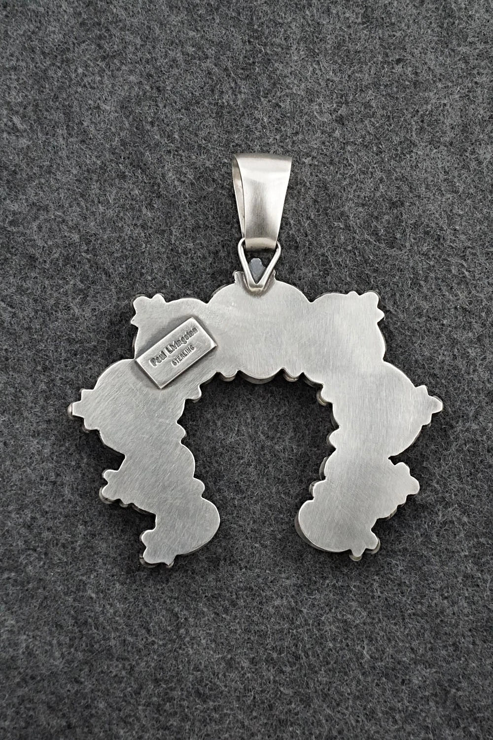 Spiny Oyster & Sterling Silver Pendant - Paul Livingston