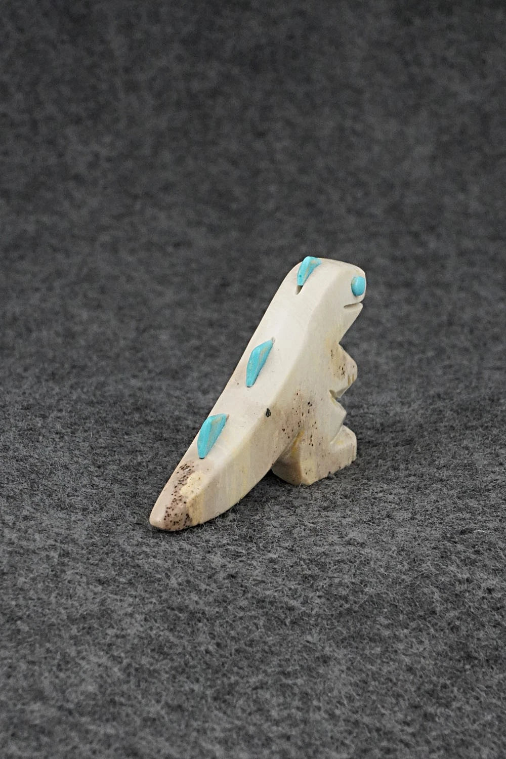 Dinosaur Zuni Fetish Carving - Cody Chavez