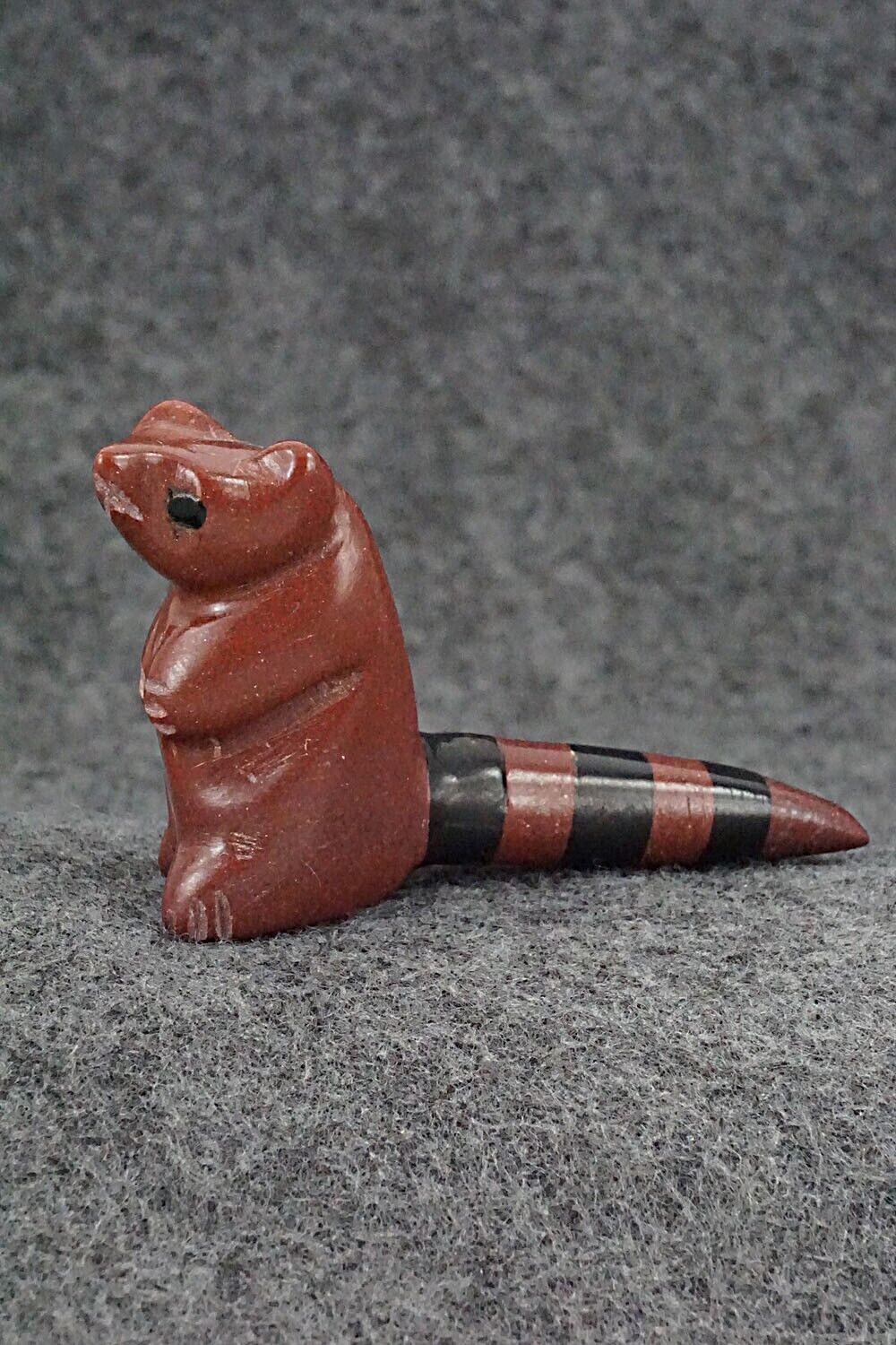 Racoon Zuni Fetish Carving - Justin Red Elk