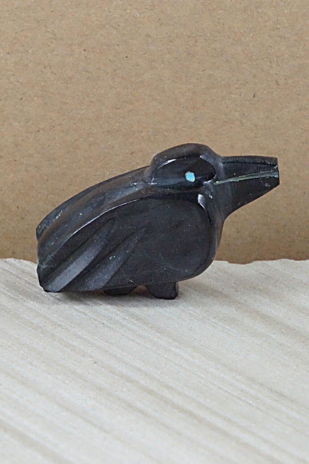 Crow Zuni Fetish Carving - Tim Lementino