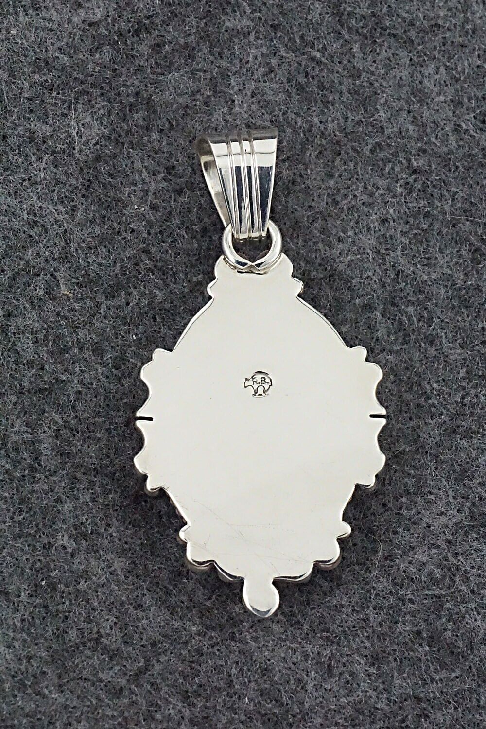 Turquoise & Sterling Silver Pendant - Daniel Benally