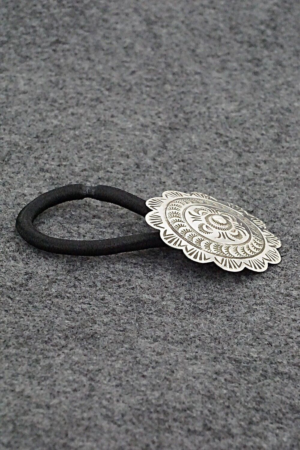 Sterling Silver Hair Tie - Bertha Begay