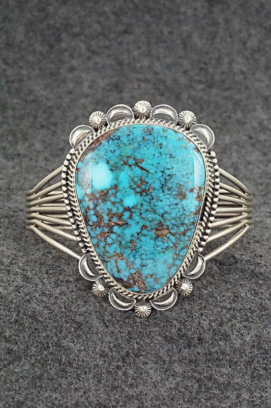 Turquoise & Sterling Silver Bracelet - Derrick Gordon