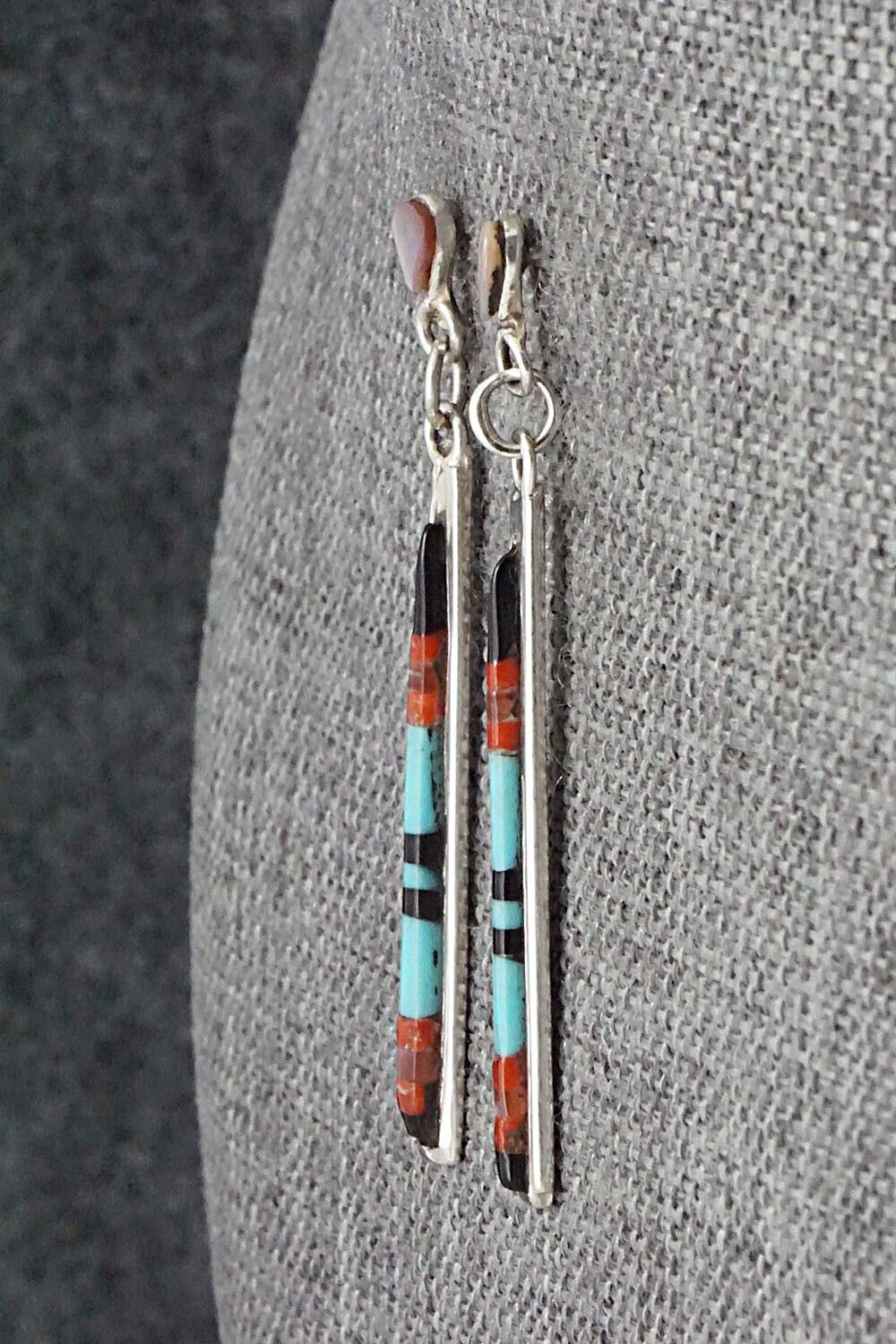 Multi-Stone & Sterling Silver Earrings - Jeanette Chavez