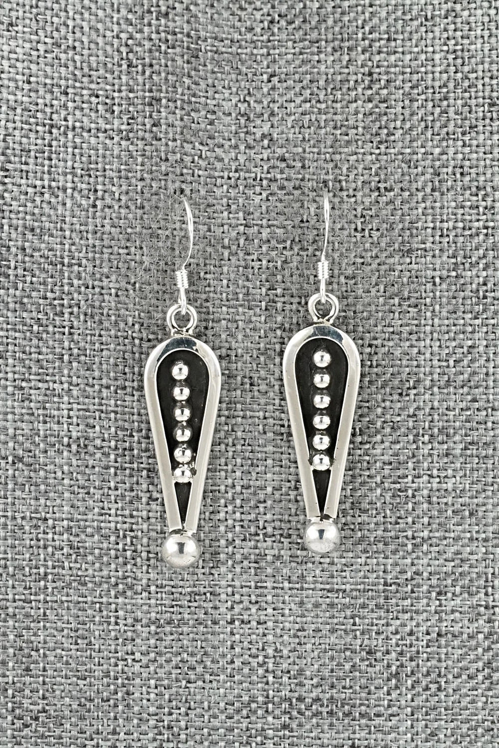 Turquoise & Sterling Silver Necklace and Earrings Set - Jonathan Nez