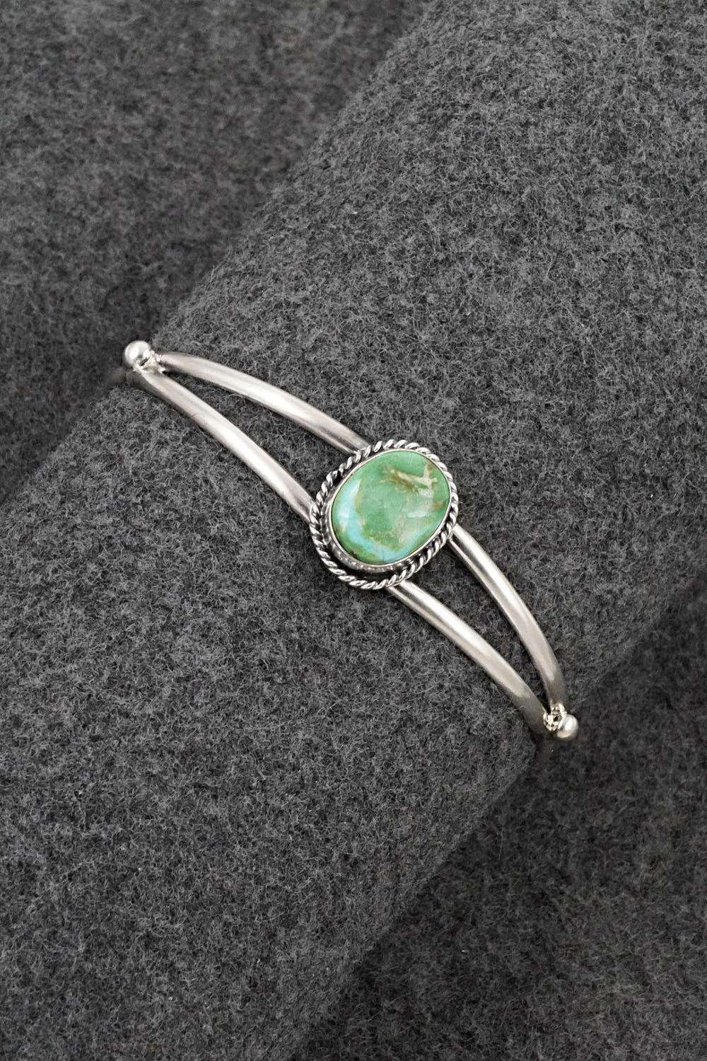 Turquoise & Sterling Silver Bracelet - Rosemary Saunders