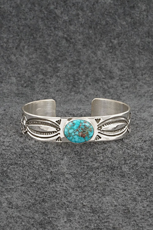 Turquoise & Sterling Silver Bracelet - Arnold Blackgoat
