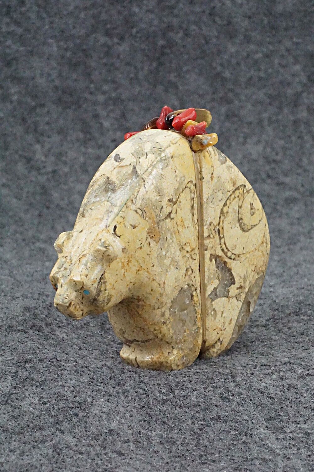 Bear Zuni Fetish Carving - Paulette & Farlan Quam