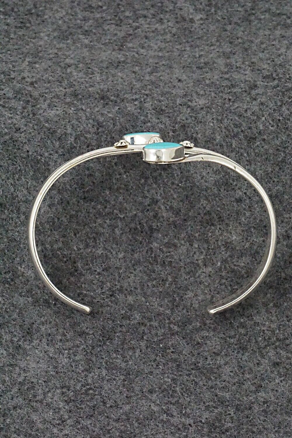 Turquoise & Sterling Silver Bracelet - Thomas Yazzie
