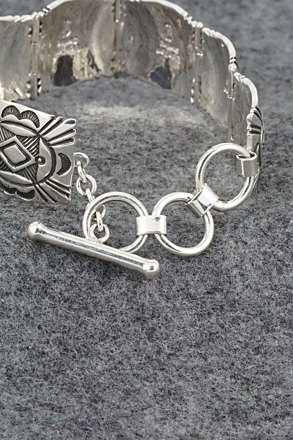 Sterling Silver Link Bracelet - Elgin Tom