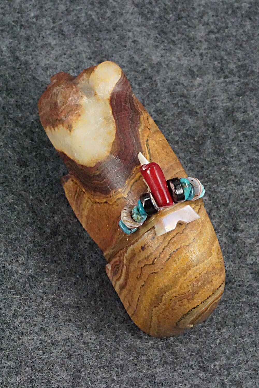 Bear Zuni Fetish Carving - Douglas Martza