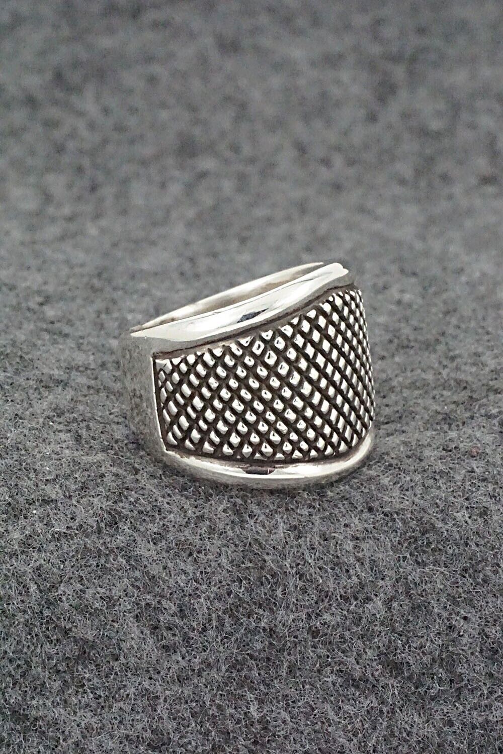 Sterling Silver Ring - Raymond Coriz - Size 8