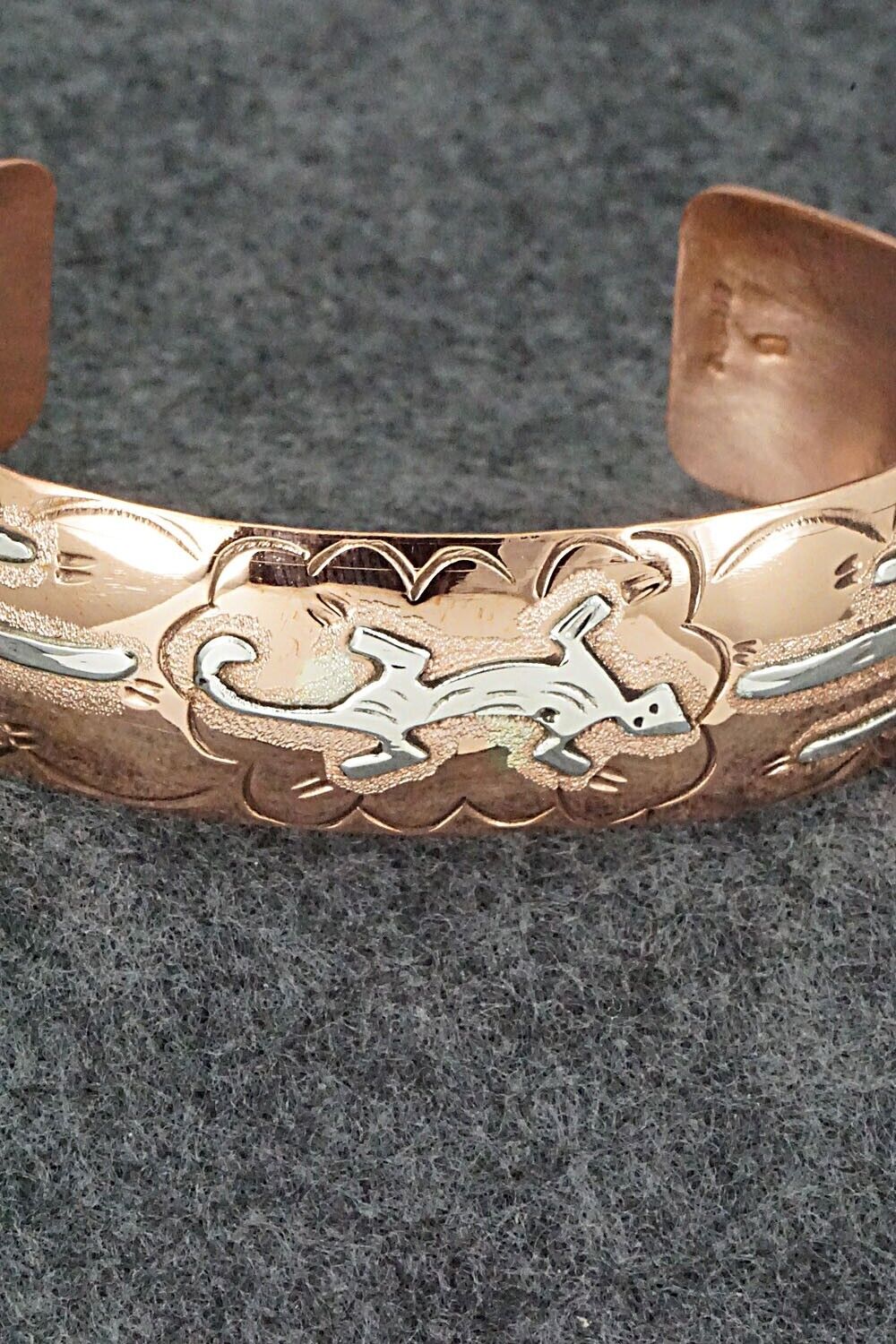 Copper & Sterling Silver Bracelet - Charlene Begay