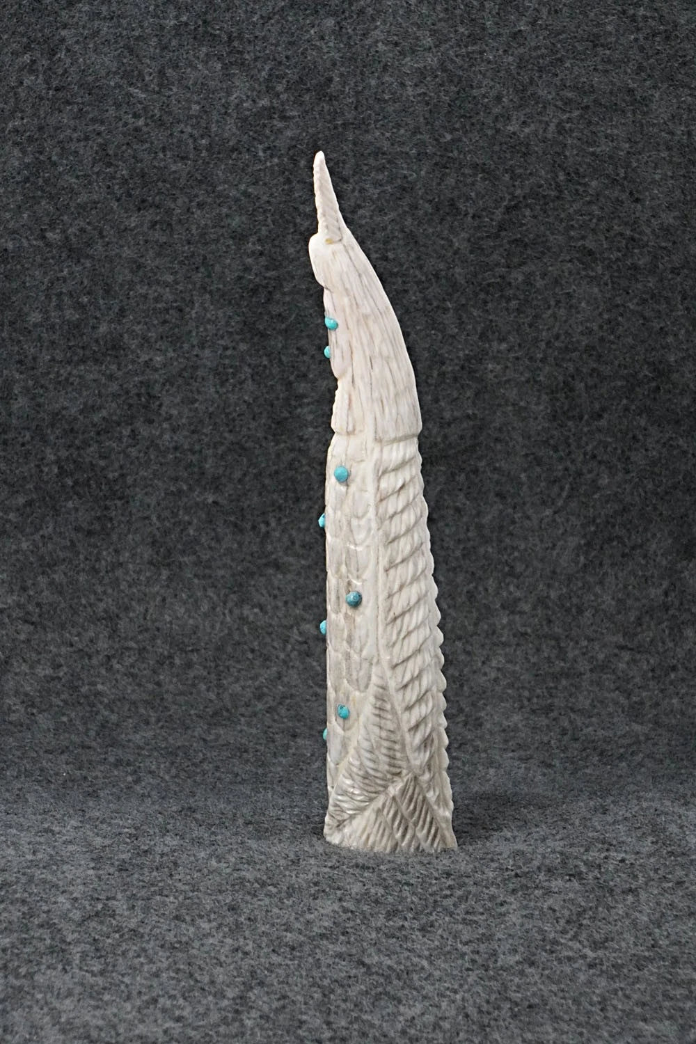 Corn Maiden Zuni Fetish Carving - Garrick Weeka