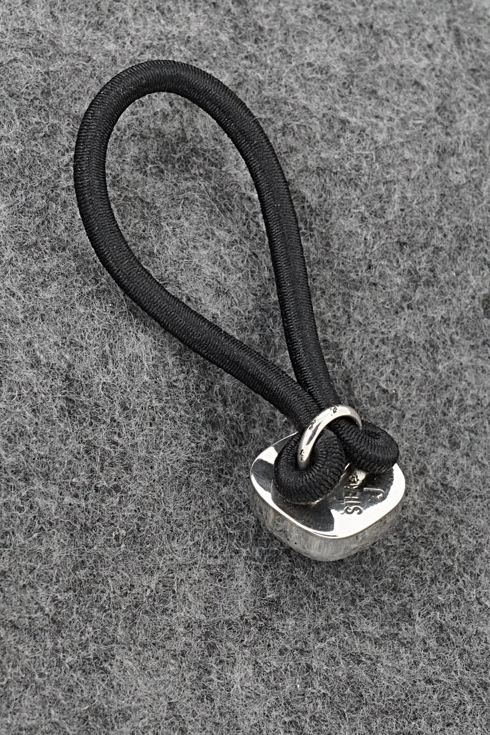 Turquoise & Sterling Silver Hair Tie - Jolene Begay