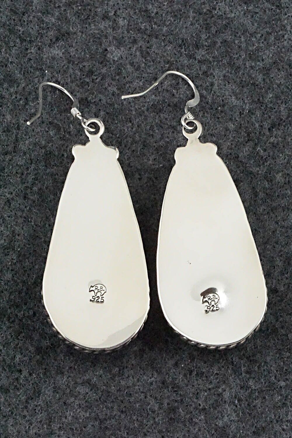 Turquoise & Sterling Silver Earrings - Brandon Belin