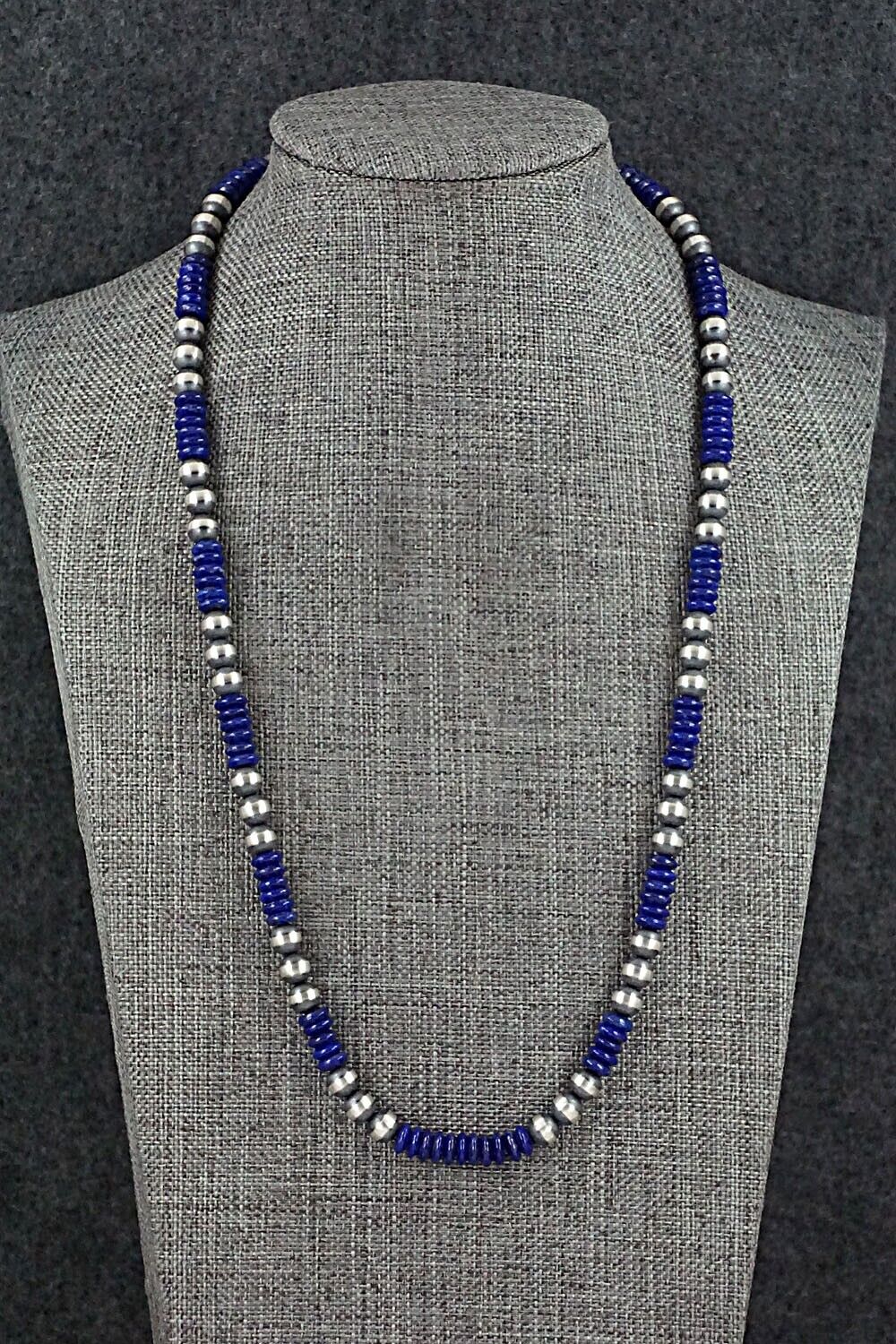 Lapis & Sterling Silver Necklace - Doreen Jake