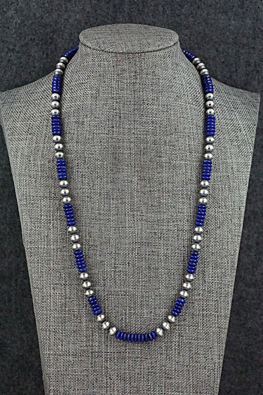 Lapis & Sterling Silver Necklace - Doreen Jake