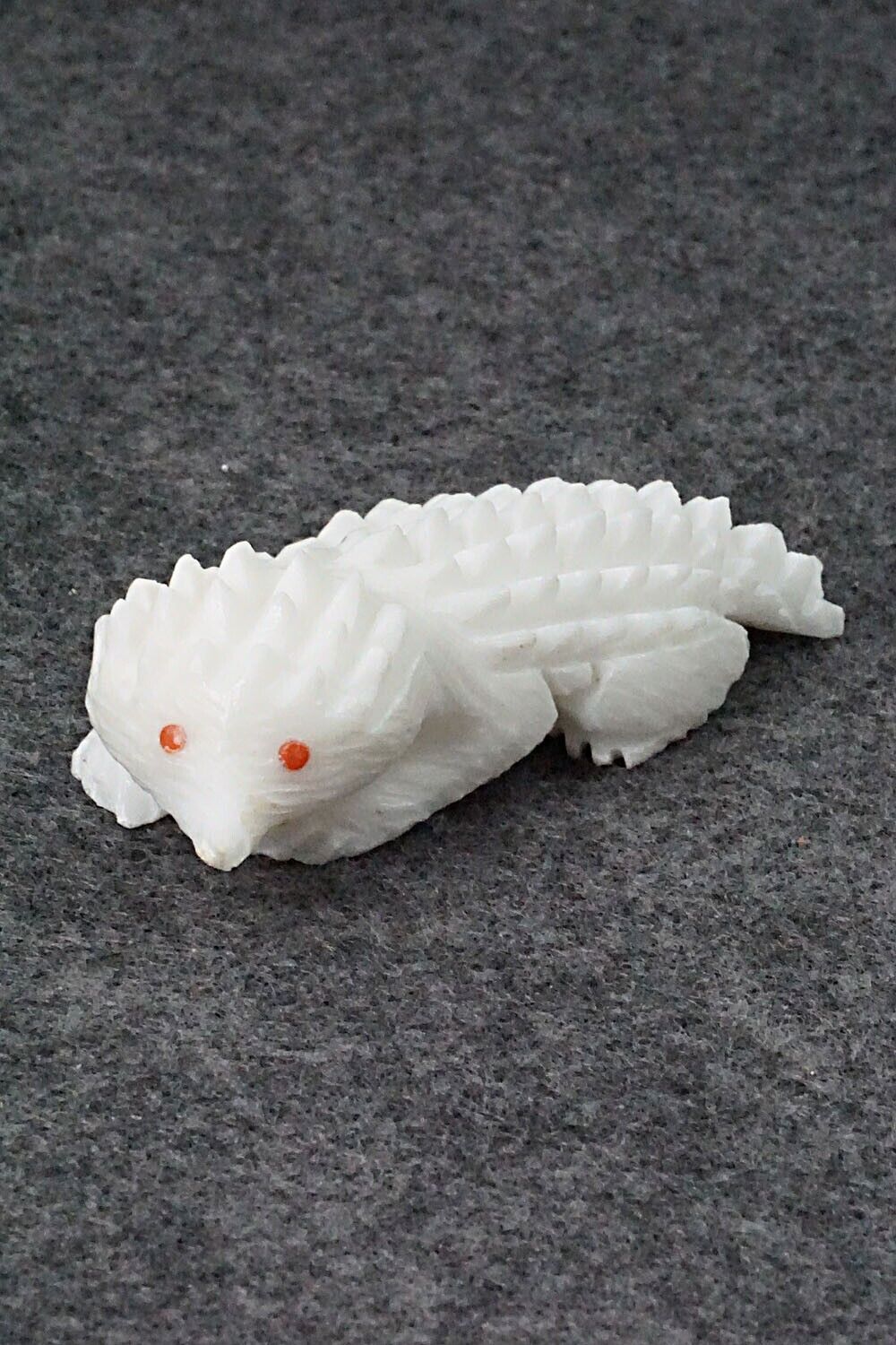 Porcupine Zuni Fetish Carving - Jonas Hustito